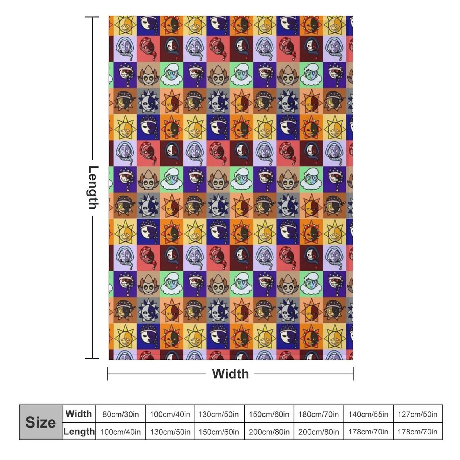 Sun and Moon Show Gang Throw Blanket christmas decoration Summer Beddings Sofa Quilt Blankets