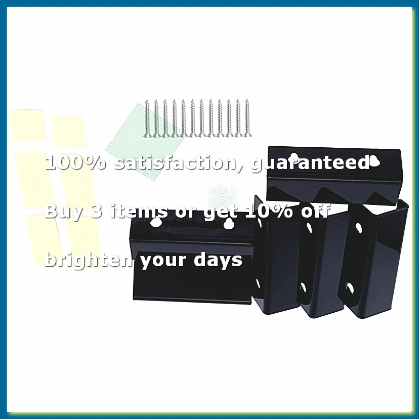 Black Vinyl Record Shelf Wall Mount 6 Pack, Acrylic Album Record Holder Display, Vinyl Holder Wall Storage