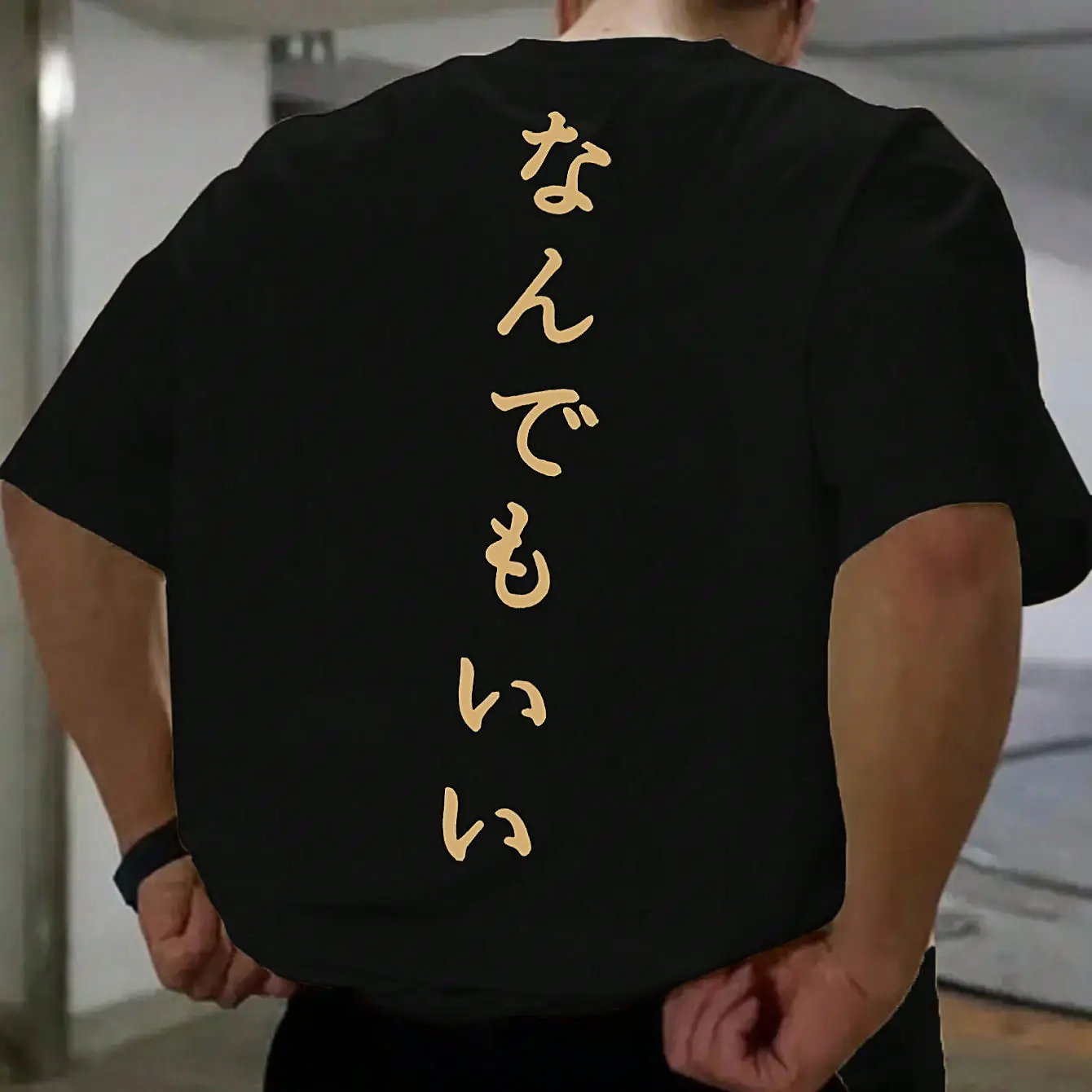 

Свободная и удобная мужская футболка, летняя новая тенденция, модный хлопковый топ с короткими рукавами и круглым вырезом с принтом, мужская одежда