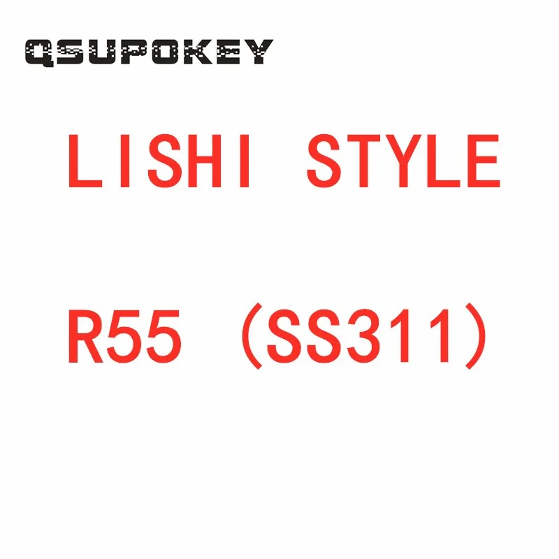 

QSUPOKEY 1PCS LISHI Style SS311 LISHI R55 2 in 1 Tools Repair lockmsith tools FOR R55 Lock