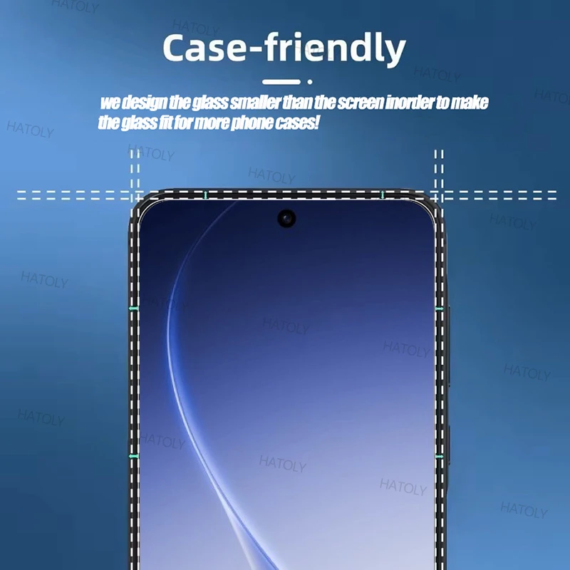 2/4 قطعة الزجاج المقسى ل oppo Reno15 الصين حامي الشاشة oppo Reno15 غطاء الغراء الكامل المضادة للخدش الهاتف الزجاج oppo Reno15 #2