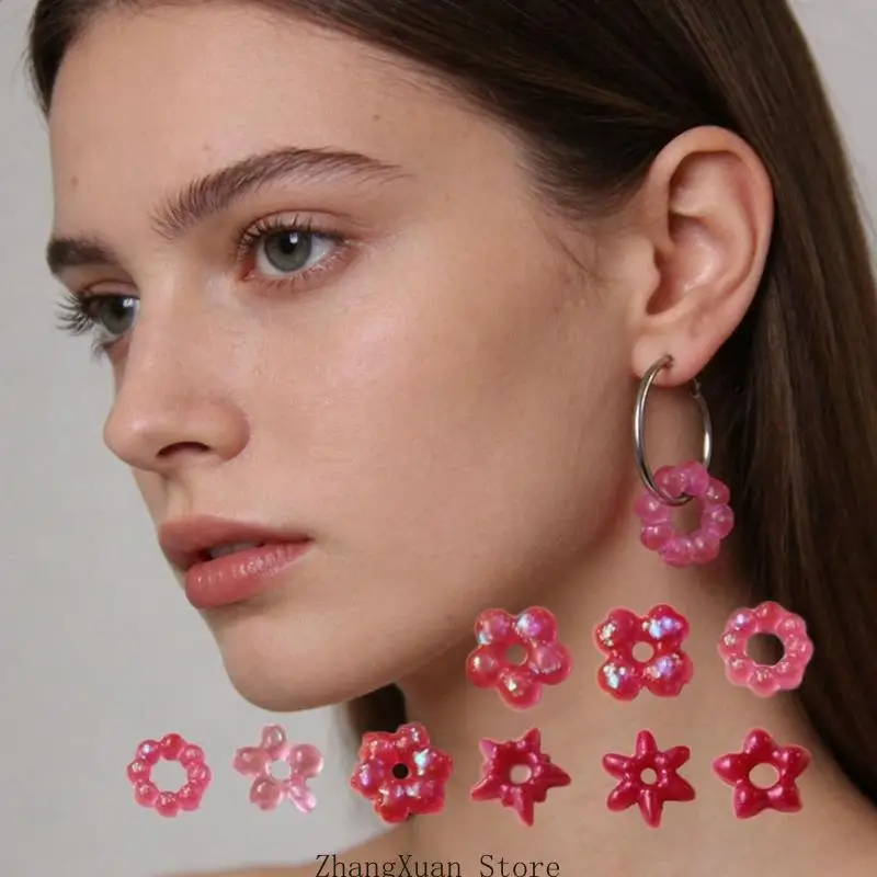 Beginner Friendly Mould for Flower Earrings Safe Silicone Simple 3XUF