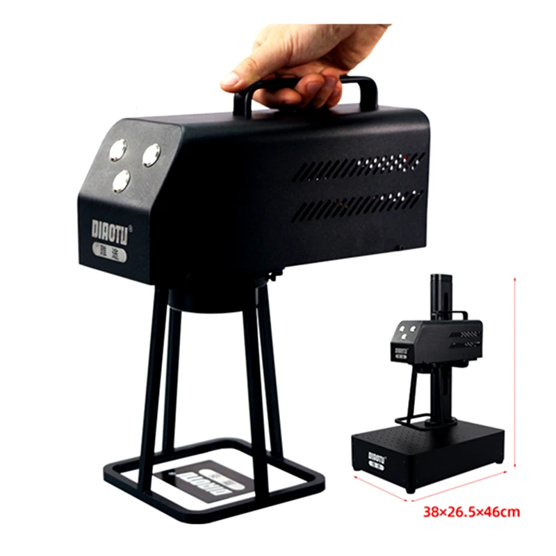 Portable LY Desktop Mini Fiber Laser Marking Machine Upgrade Rotation Axis  20W 30W 50W  Metal Engraving Machine For PVC