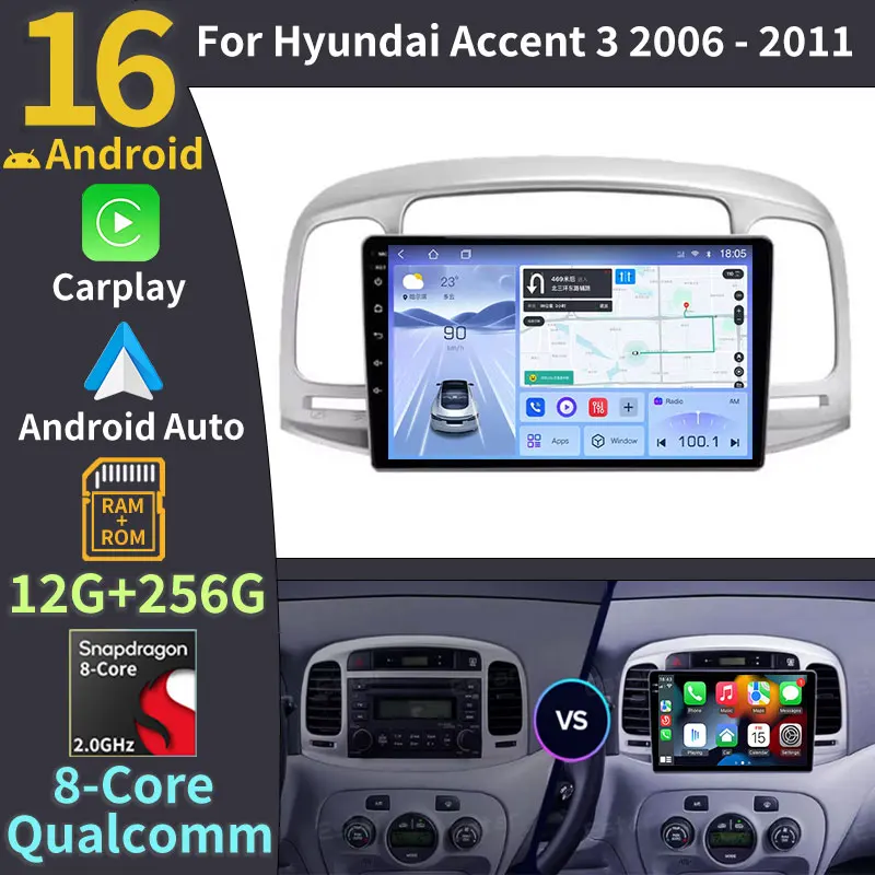 For Hyundai Accent …