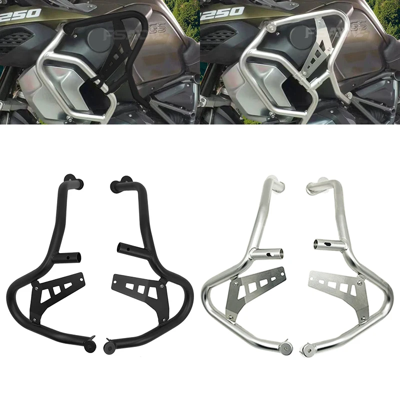For BMW R1250GS LC ADV Upper Crash Bar Extensions R1250 GS Adventure R1250GSA 2019-2023 2022 Engine Guard Bumper Protectoion
