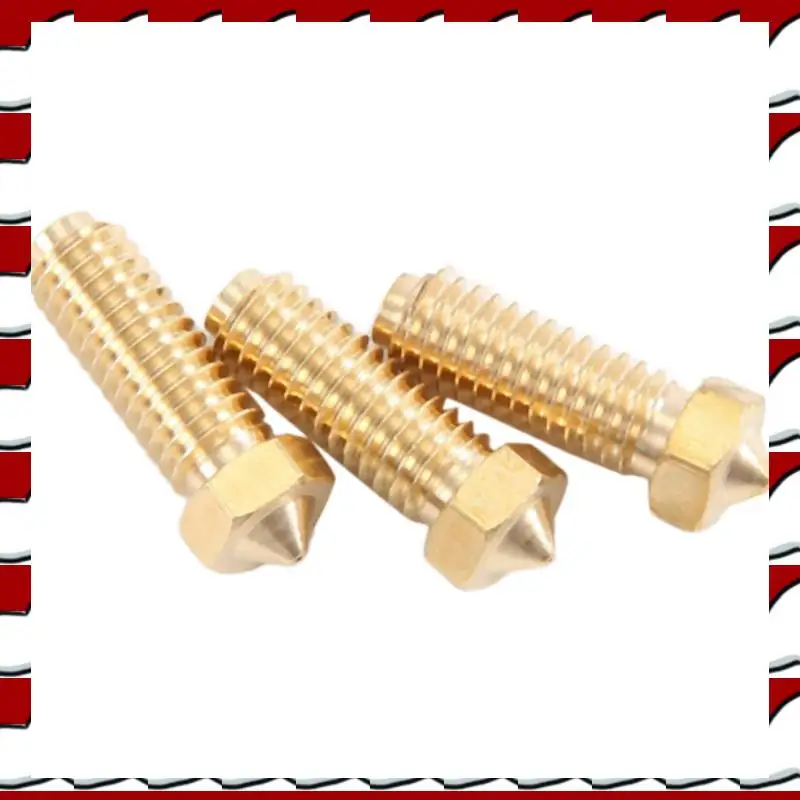 

T35C 20 шт. латунные насадки для Anycubic Kobra 2, насадка 0,4 мм с высоким расходом, точность нити 1,75 мм, 3D-принтер