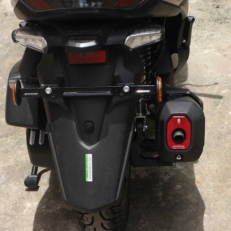 Motorcycle Accessories  Aluminium Exhaust Heat Dhield Protector Guard Cover For HAOJUE UHR150 UHR 150 UHR125 UHR 125 2024