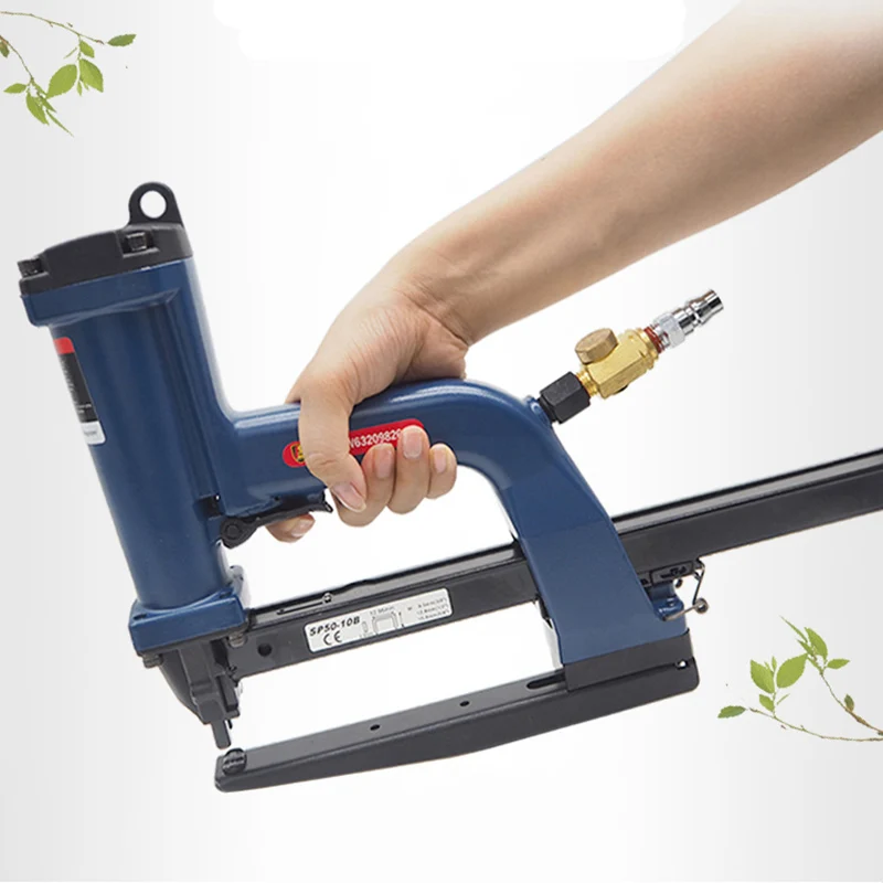 Handheld Carton Box Stapler Pneumatic Carton Closing Machine for Box Corner Sealing