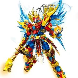 New Mechanical Armor Movies The Monkey King Sun Wukong Building Blocks Deformed Robot Armor Model Bricks Toy Boy Gift 2362PCS