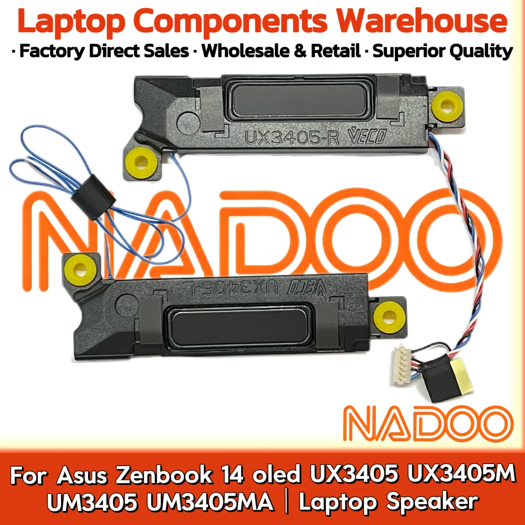

New Original Laptop Notebook Audio Speaker For Asus Zenbook 14 oled UX3405 UX3405M UM3405 UM3405MA built-in speaker horn audio