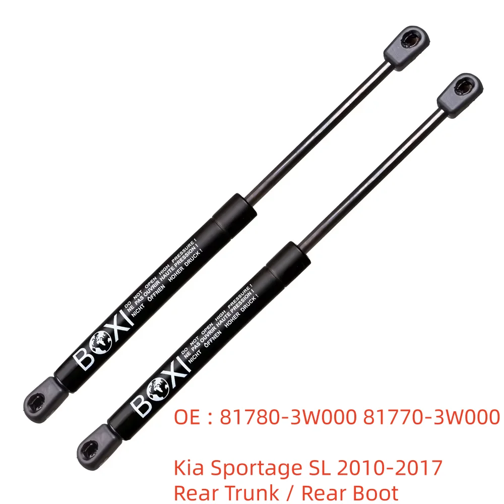 BOXI 2 szt. Amortyzatory gazowe klapy bagażnika 817703W000 817804T000 Do Kia Sportage SL 2010 - 2017 Podnośniki Klapy