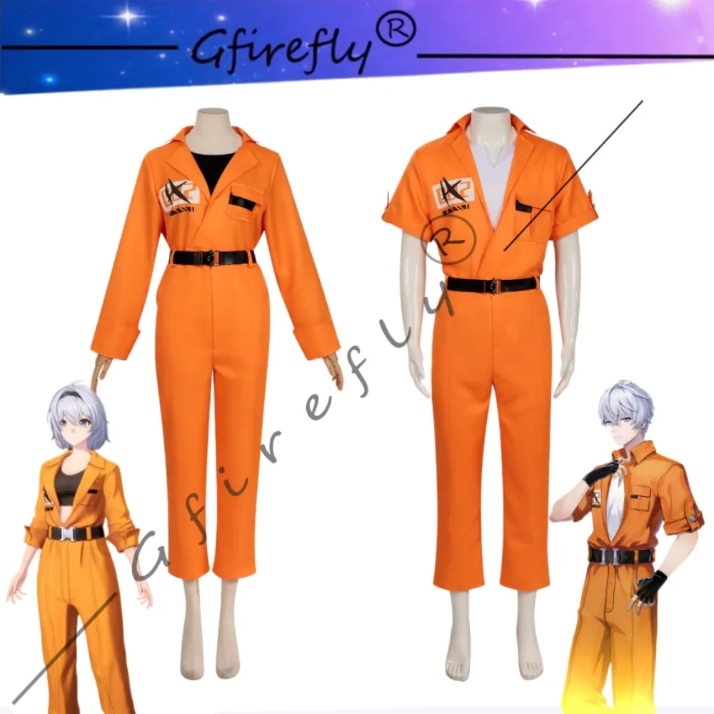 

Neverness To Everness Zero Same Style Cosplay Costume Prison Uniform Adult Unisex Game Halloween Carnival Party Comic Con Stage
