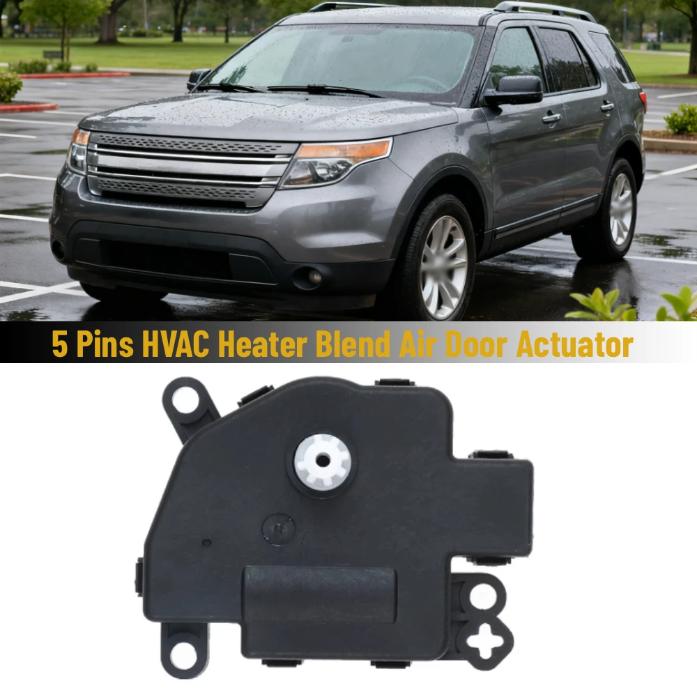 

New HVAC Heater Blend Air Door Actuator For Ford Explorer Flex Taurus Police Lincoln Mercury AA5Z-19E616-A AA5Z19E616A 604-228