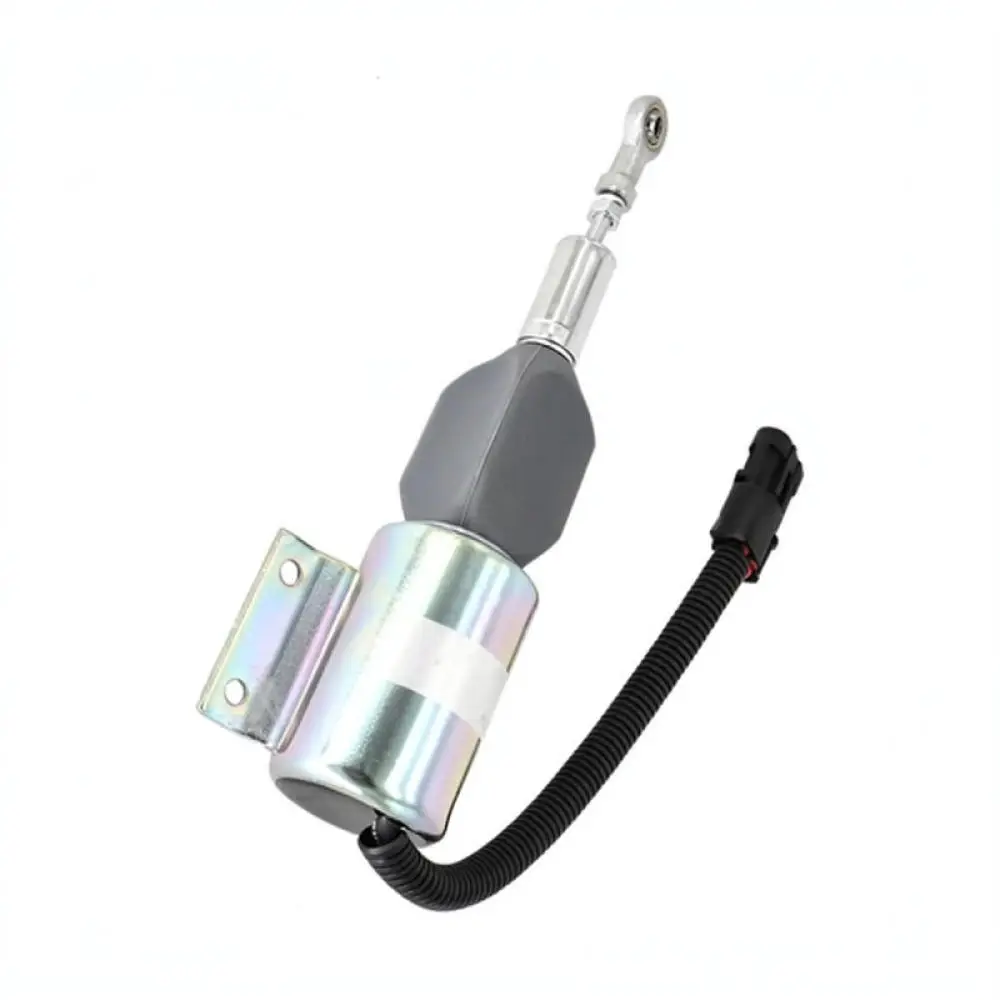 Engine Fuel Stop Solenoid Valve For Hitachi Cummins Generator RE516083 SA 4257 12V 24V Industrial Maintenance Spare