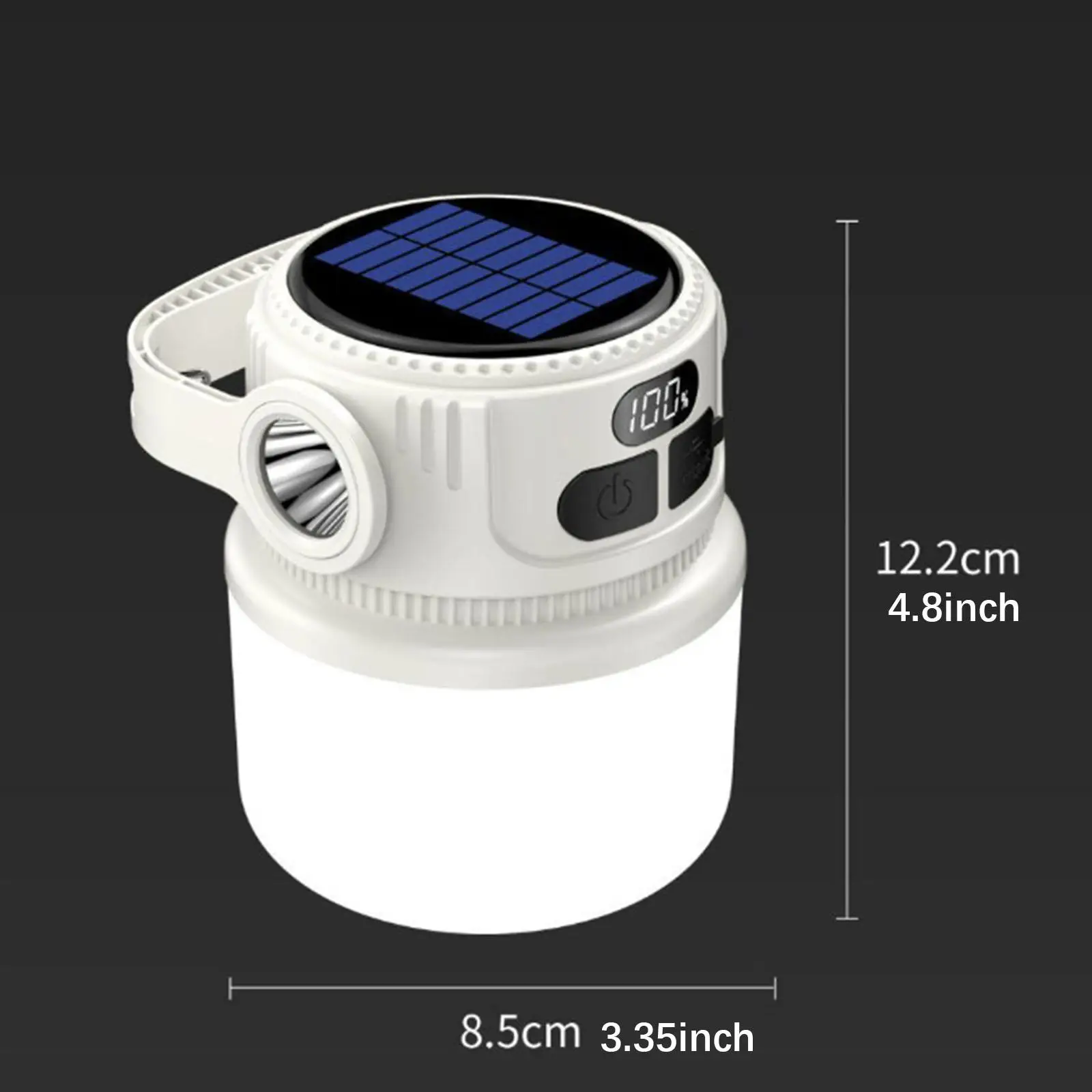 Lanterna de acampamento pendurada lâmpada de barraca para pesca de mochila de emergência