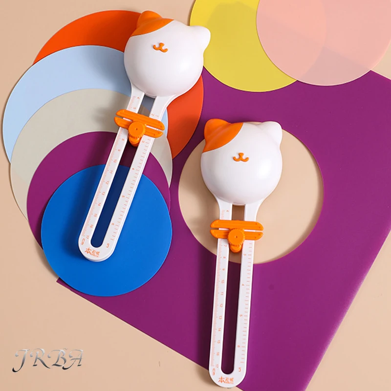 Precision 360° Adjustable Circle Cutter Scrapbooking Tool for Perfect Circular Paper Cuts Essential for Craft Enthusiasts