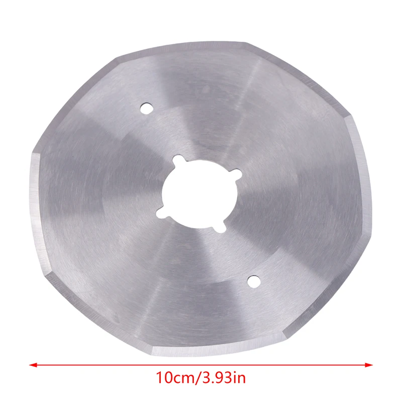 1PC RS100 Carbon Steel For Cutting Machines Parts Knife Circular Saw Blades Fabric Cutting Machine Blade Tailor Shear Blade