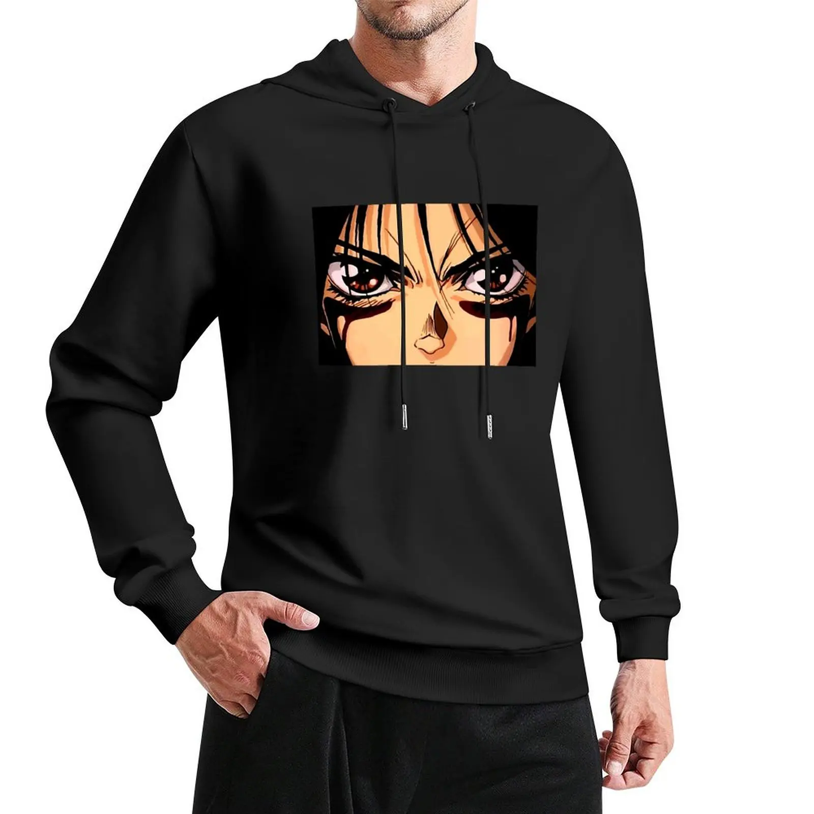 

Gunnm - Gally - Alita: Battle Angel (Color) Pullover Hoodie men's sweat-shirt anime clothing tracksuit