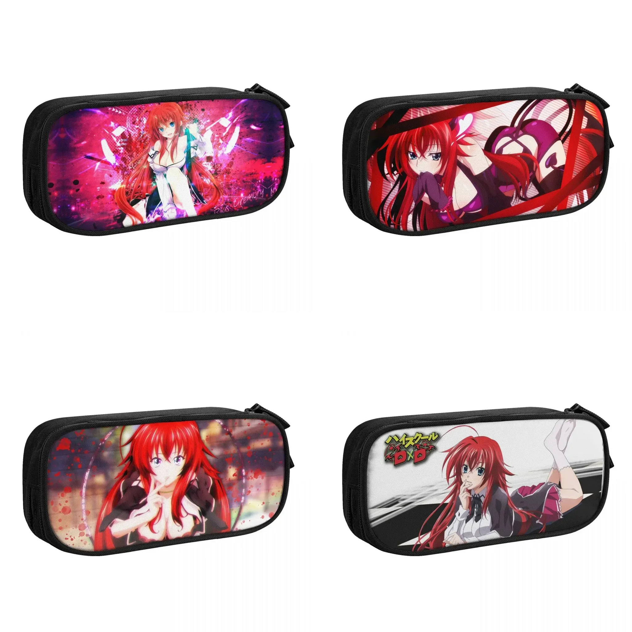 

Anime High School DxD Big Capacity Pencil Pen Case Office College School Large Storage Bag Pouch Holder Box Organizer