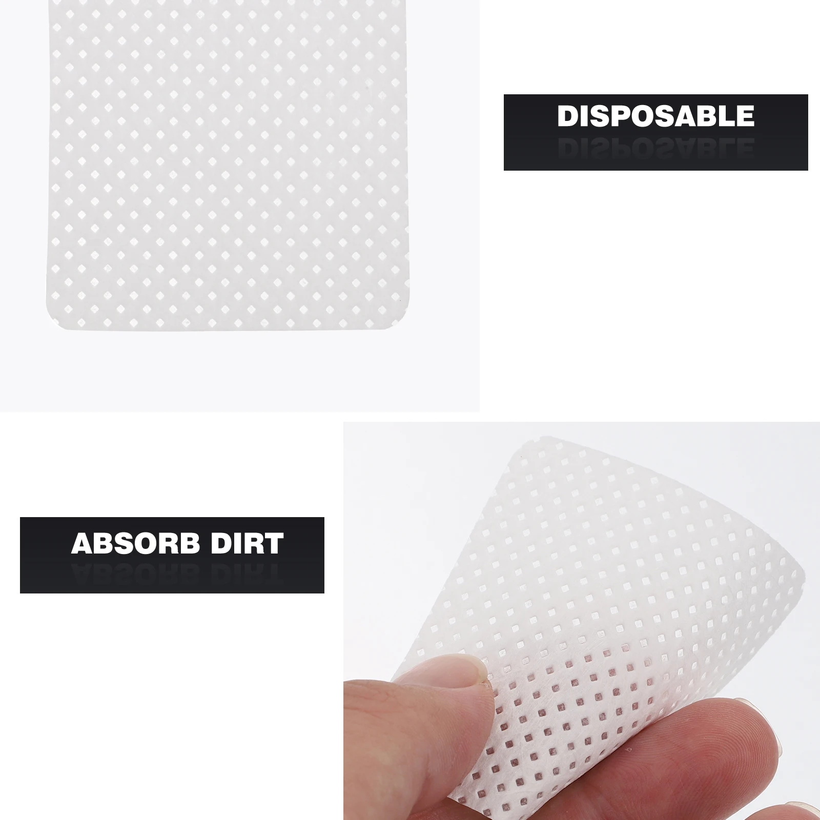 

360pcs Polish Remover Wipes Non Woven Cotton Pads Manicure Supplies Disposable Manicure Supplies Travel Office Use