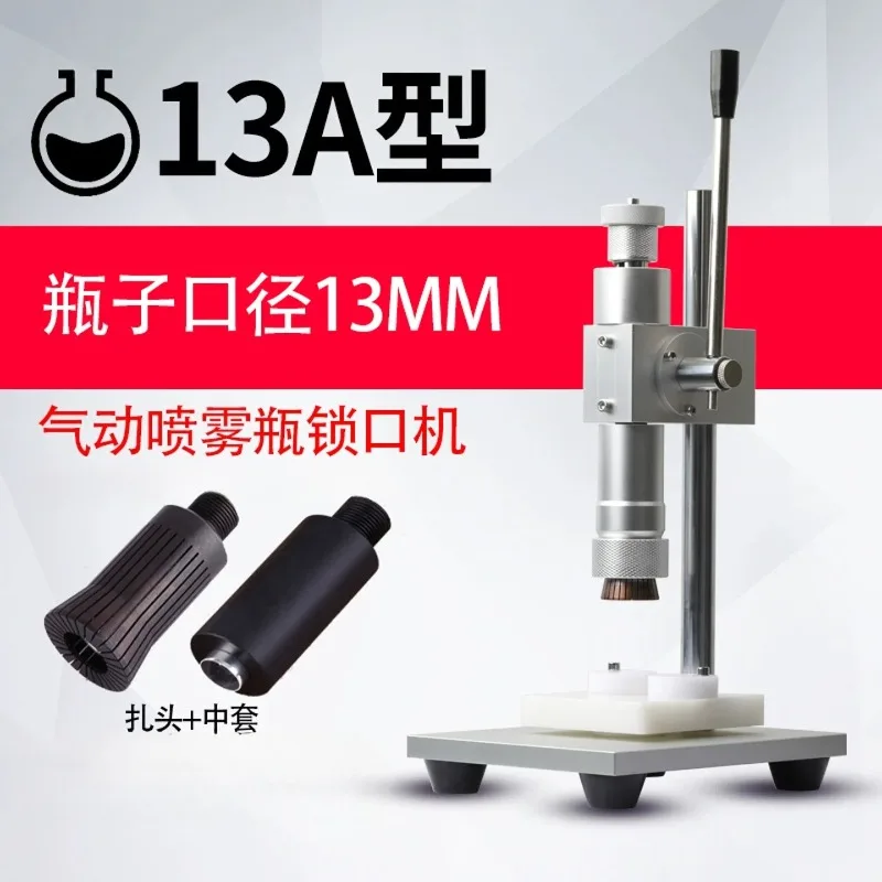 Commercial Perfume Bottle Sealing Machine Manual Metal Cap Press Capping Machine Crimper Sealer