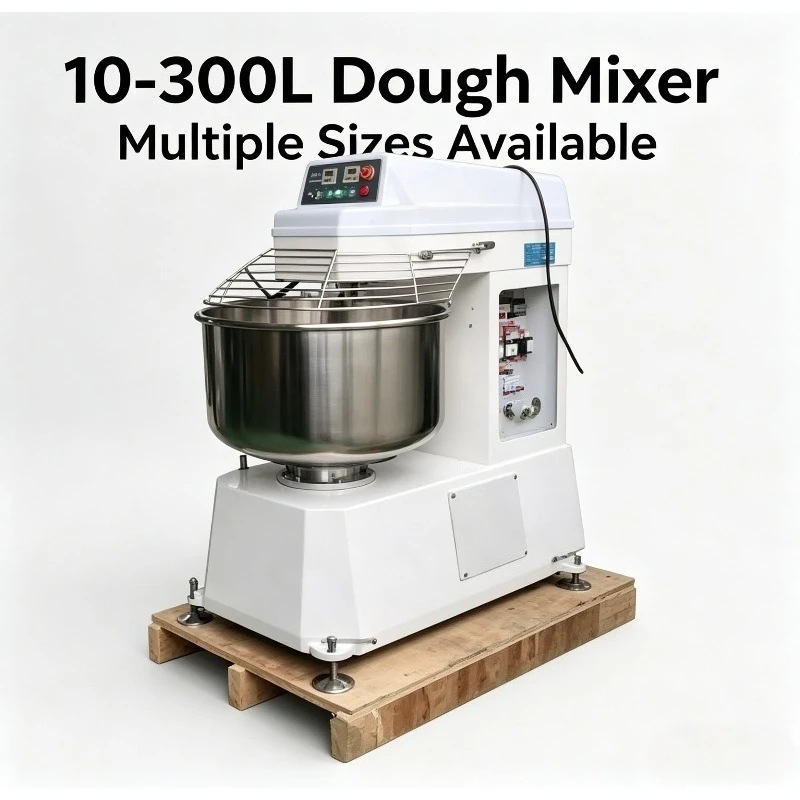 

200L Commercial Upright Dough Mixer Multi-Size Capacity Flour Kneading Machine Bread Shop Dough Mixer For Restaurants Bakeries
