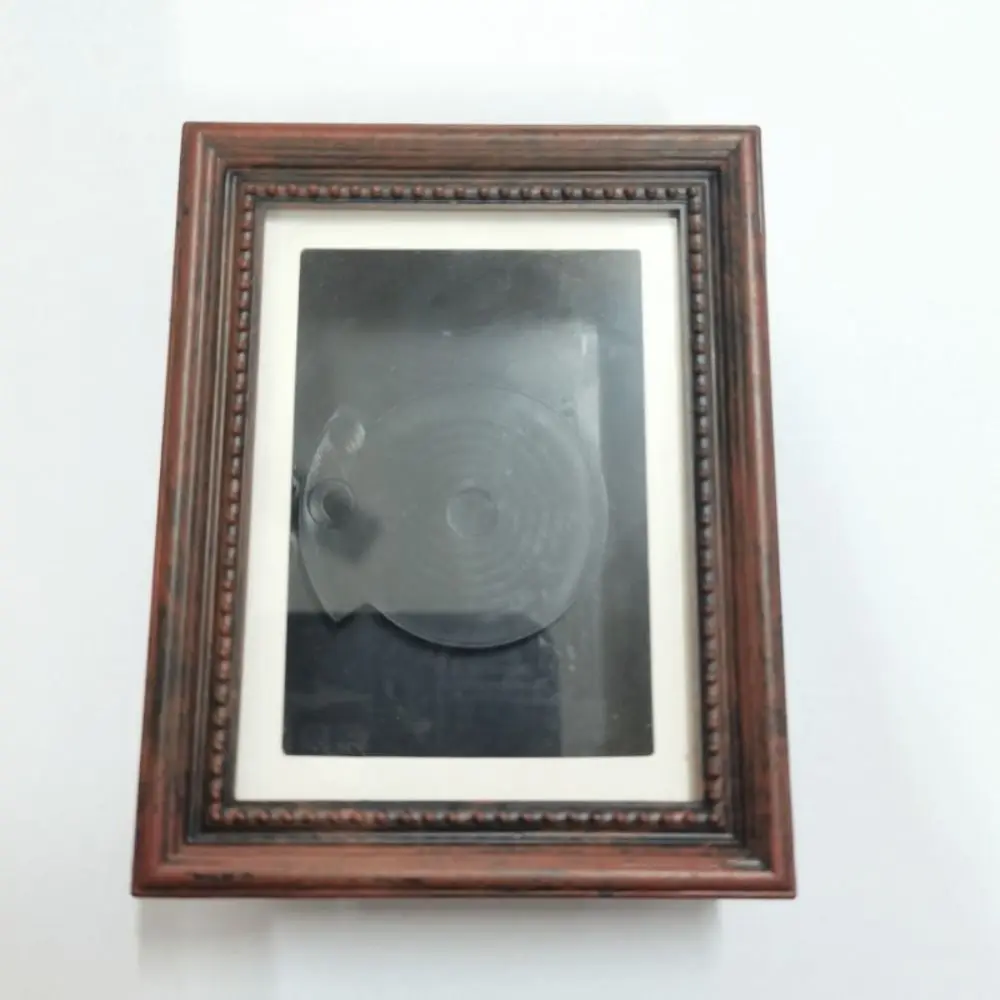 DIY Magnetic Refrigerator Photo Frame Creative Vintage Creative Fridge Magnets Photo Decoration Detachable