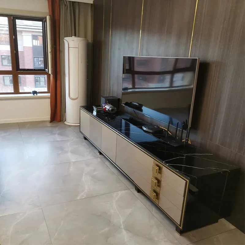 

Nordic Display Tv Stands Living Room Luxury Shelf Fashion Interior Universal Large Tv Table Designer Muebles Salon Furniture