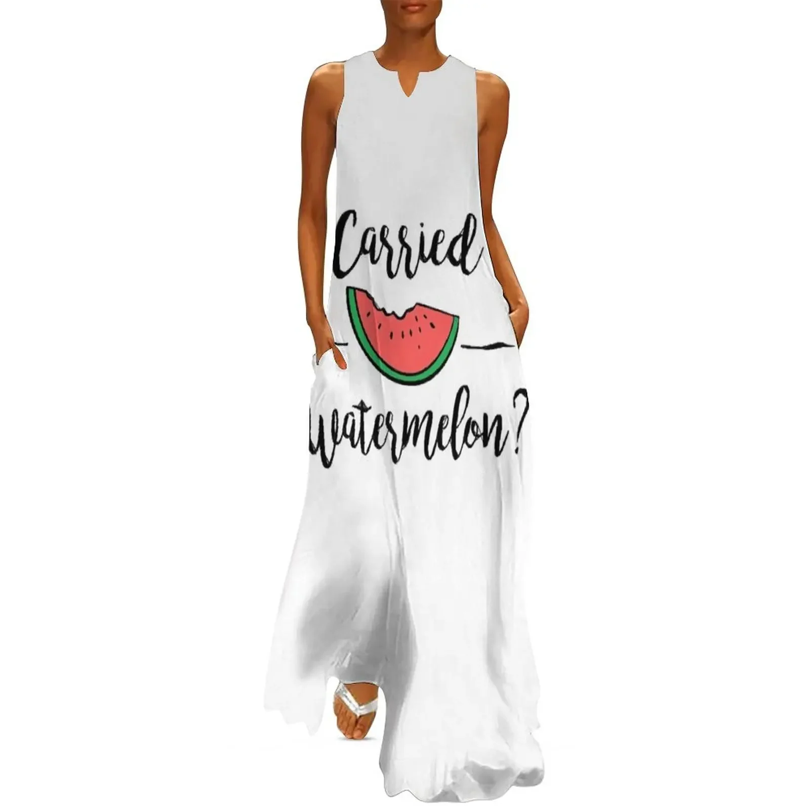 

I Carried A Watermelon Dirty Dancing Long Dress Dress woman women's fashion dresses Women's skirt Dresses Dress