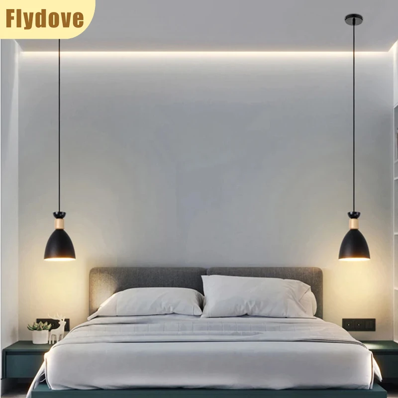 

Nordic Minimalist Macaron Color Restaurant Pendant Light Creative Bedside Bar Counter LED Lighting Decorative Lighting Fixtures