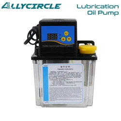 1L Electric Auto Lubrication Oil Pump 110V 220V 2L CNC Lubrication Pump for CNC Engraving Machine 4MM 6MM