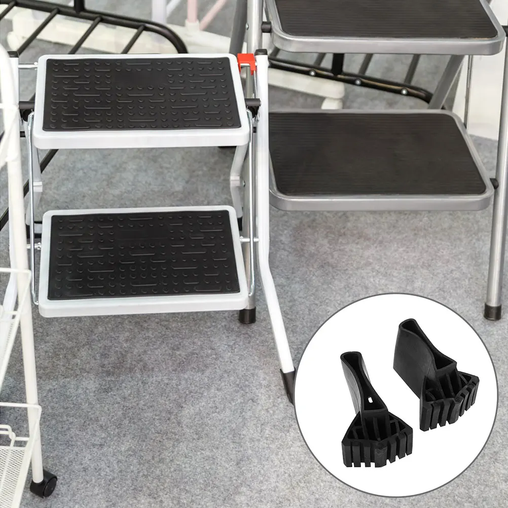

2pcs Foot Cover Non-slip Rubber Mat Stabilizer Floor Protector for Furniture Replacement Retractable Stairs Pads Leg Caps