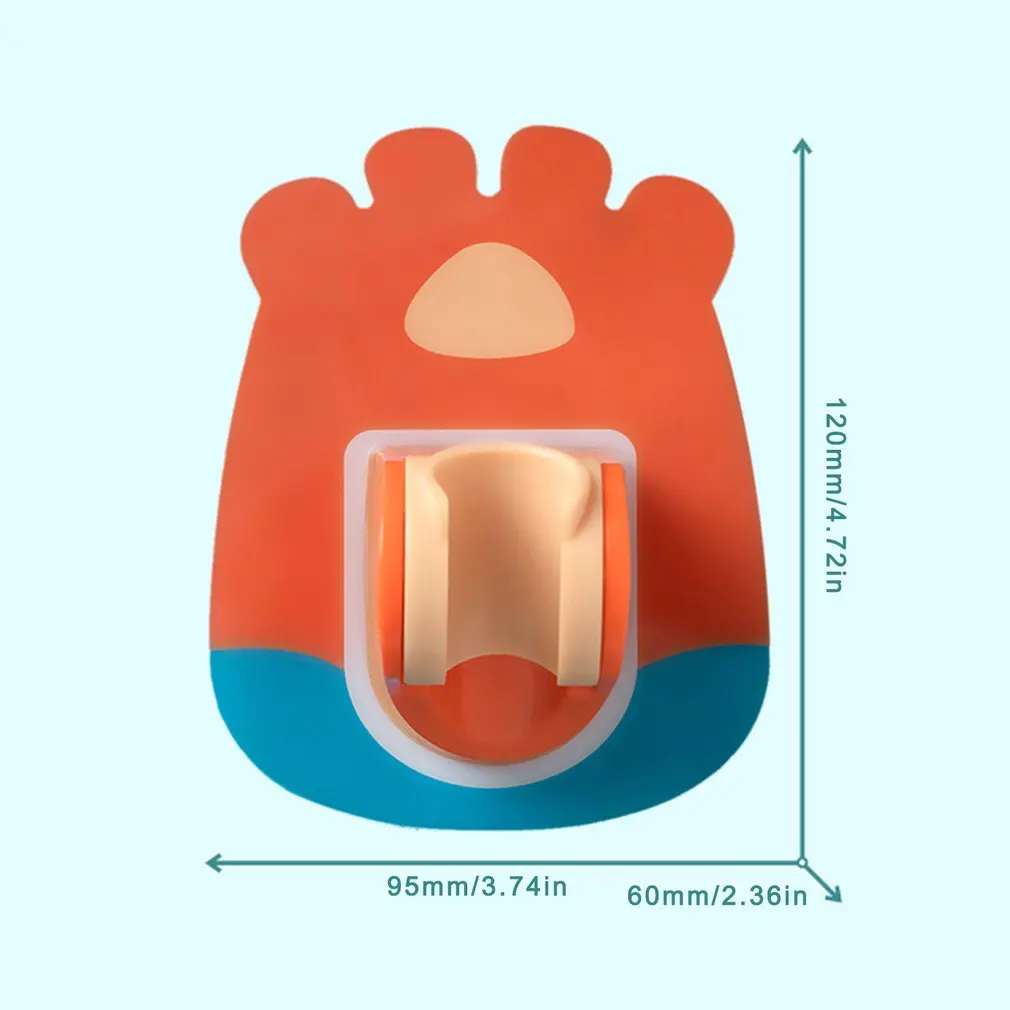 Nuovo arrivo supporto per soffione doccia supporto per doccia a parete accessorio per bagno staffa per doccia regolabile senza perforazione facile da usare
