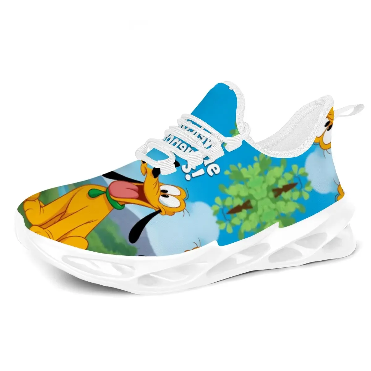 

Custom Mickey Mouse Sneaker Men Halloween Pumpkin Print Women Shoes Breathable Sports Running Walking Sneaker for Adult