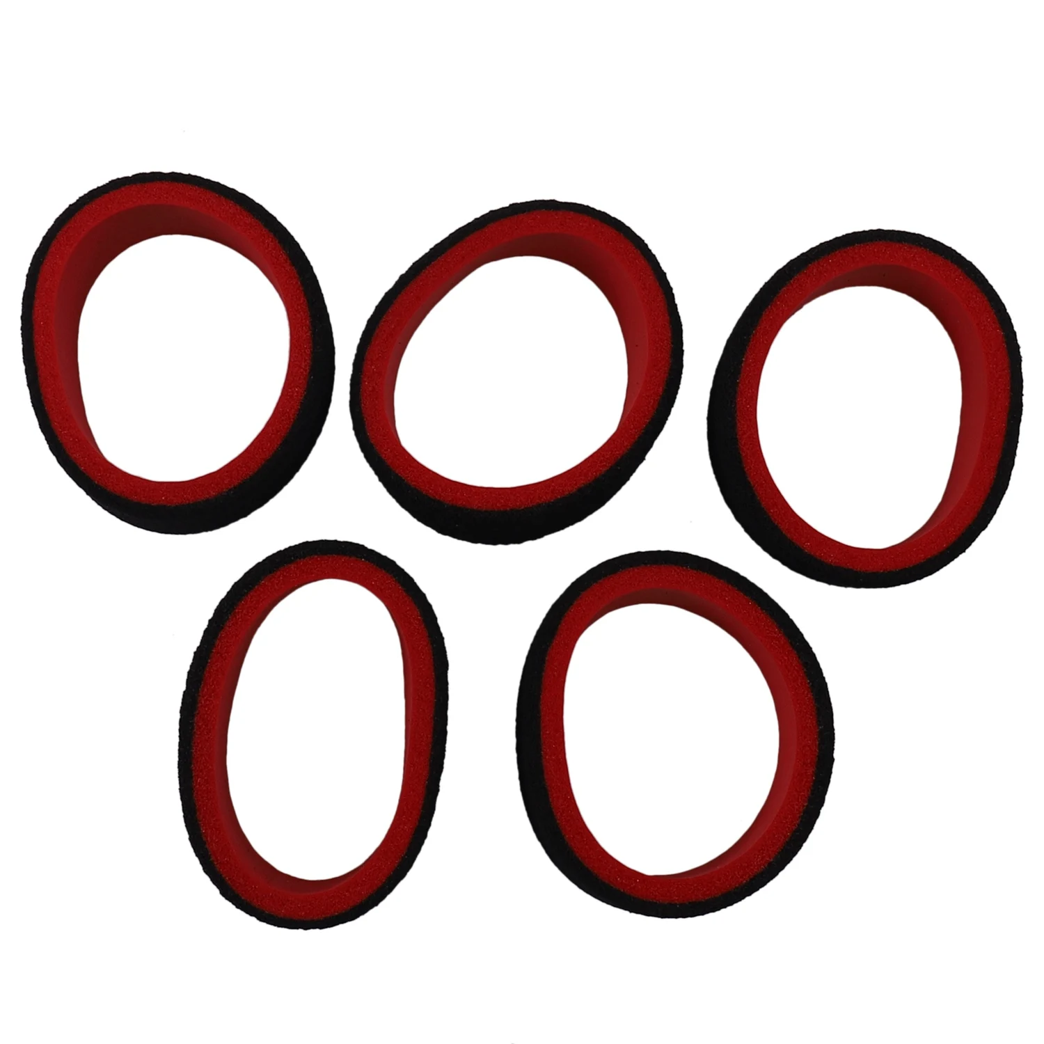 A41Z-5Pcs 2-Color RC Cars Transmitter Steering Wheel Foam Grip Hand Wheel Sponge For TRAXXAS Futaba 3Pv 4Pls 4Pv 4Px R 7Px Prc X