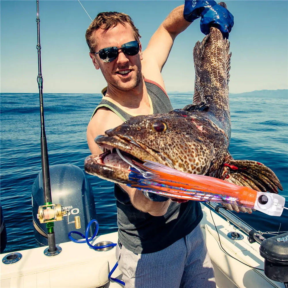 Señuelos de trolling – Pulpos artificiales para pesca en alta mar - imagen 5