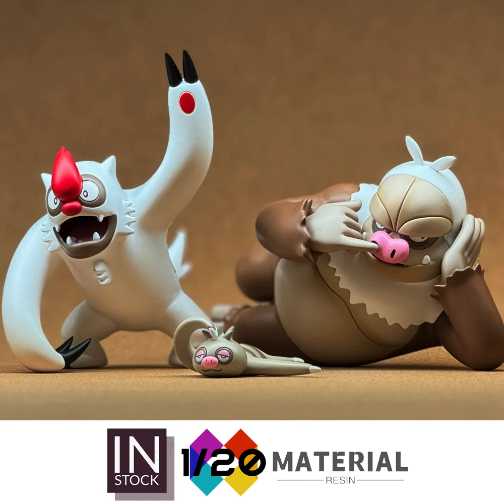 

[In Stock]1/20 Resin Scale World [BRAVIARY] - Slakoth & Vigoroth & Slaking