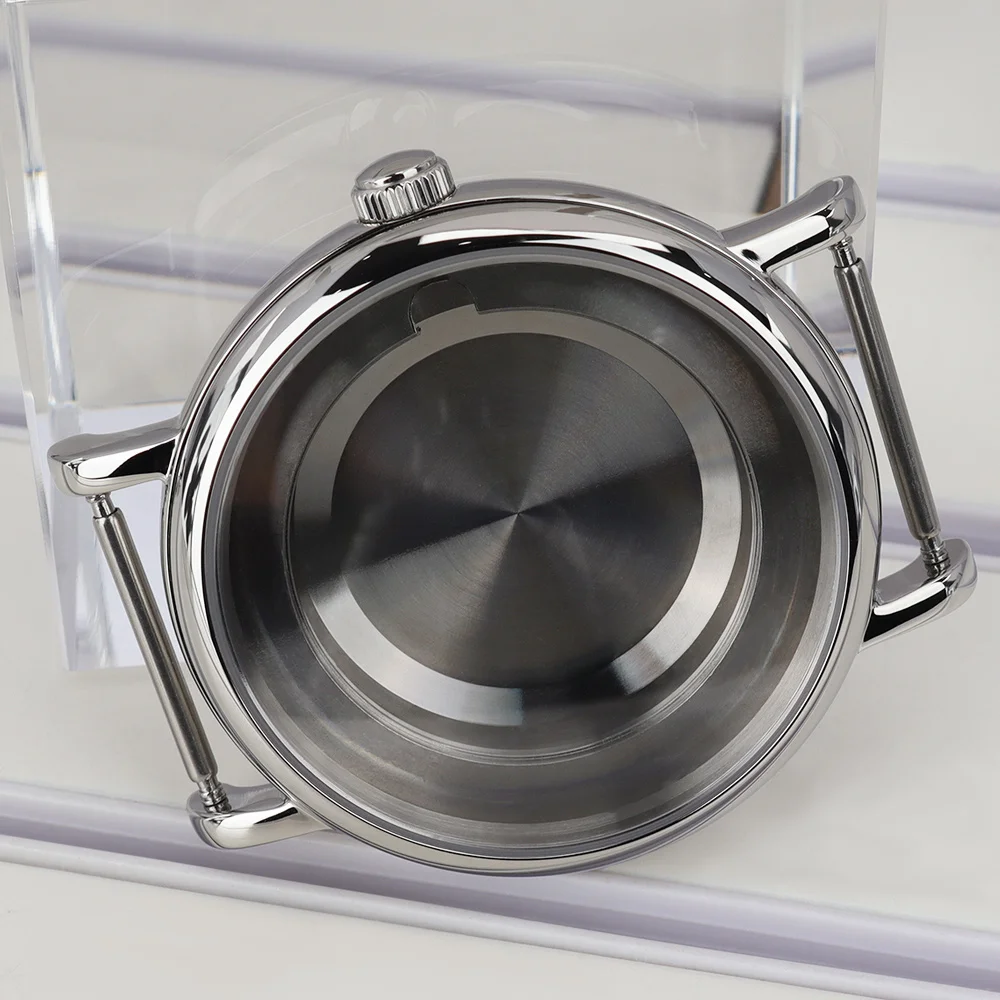 40-mm-Uhrengehäuse in hoher Qualität mit gewölbtem Saphirglas für ETA 2824 PT5000 Automatikwerk, DIY-Zubehörteil für 2824-Gehäuse – Detail 18