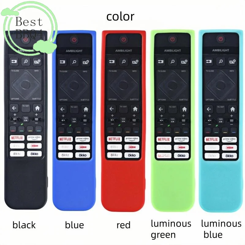 (BBQ4)1Pcs Silicone Protective Sheath For TV 398GM10BEPHNE000SY SRC-3215-01 398GR10BEPHNL000SY SRC-3216-12 Remote Control Case