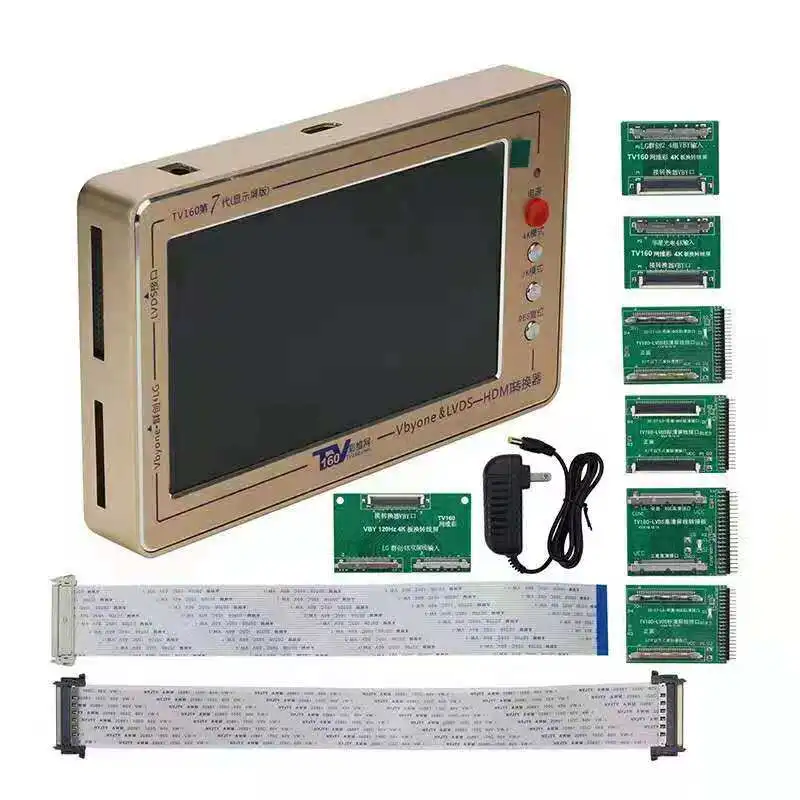 

LCD TV main board maintenance tester TV160 7th generation converter TV160LVDS- to HDMI conversion