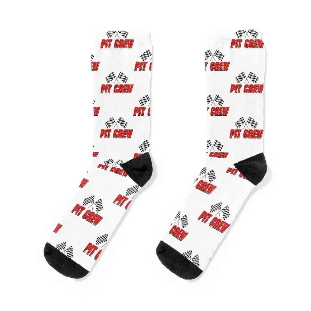 Pit Crew Racing Team Sports Racers Track Pit Stops Socks essential summer anti-slip Mens Socks Women's