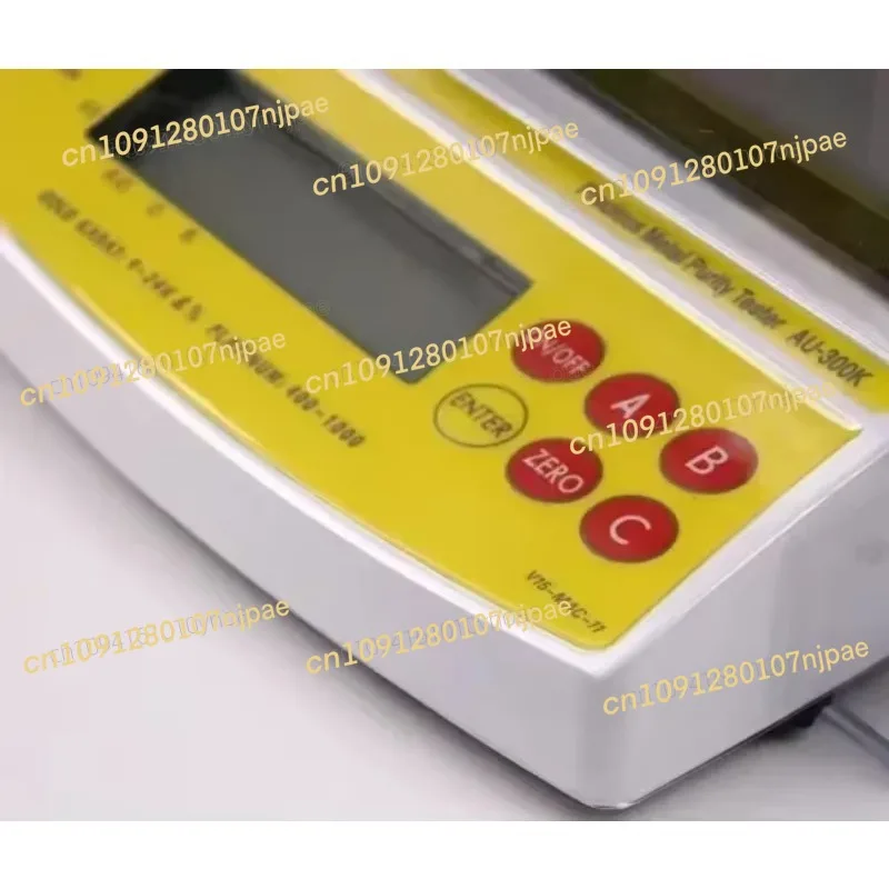 Machine d'essai de pureté électronique, Machine de comptage de Carat d'or AU-300K, outils d'analyse de métal entièrement automatique, offre spéciale, en Stock