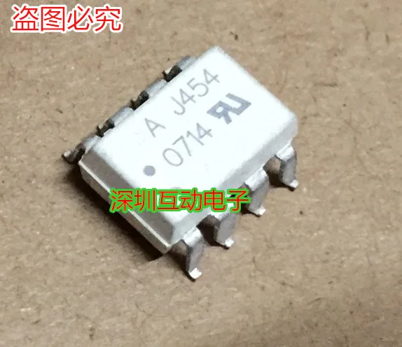 Free shipping   AJ454(HCPL-J454) AJ454 SOP8-      10PCS