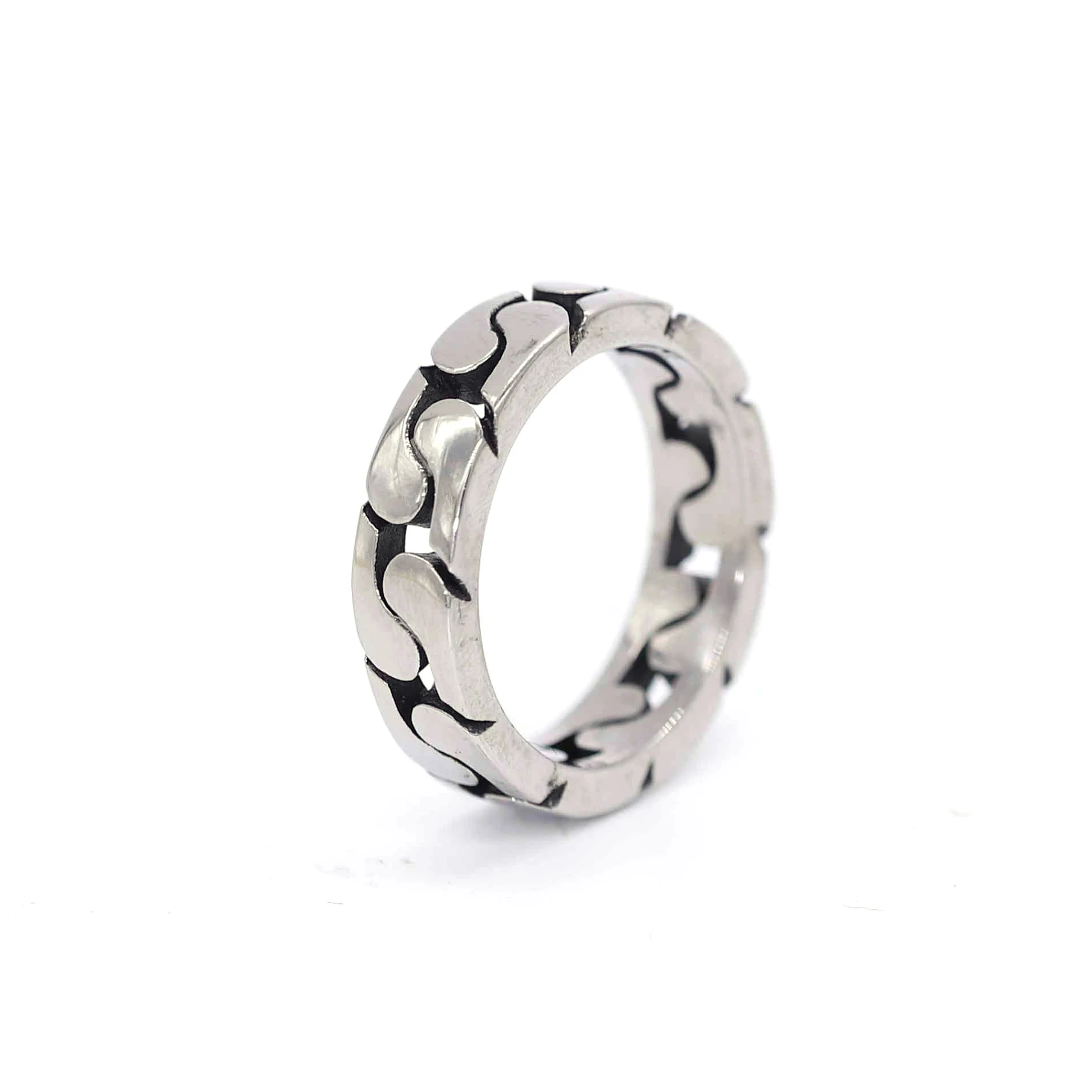 

Mechanical wind hot sale special design stainless steel jewelry pendant finger stainless steel ring