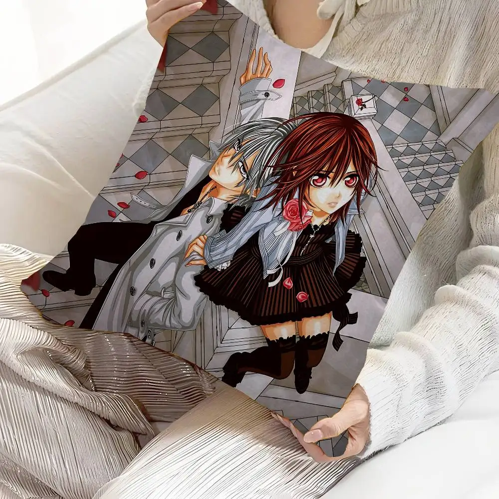 Vampire Knight Anime Pillow Cover Design cushion Cover decor Holiday Decorati