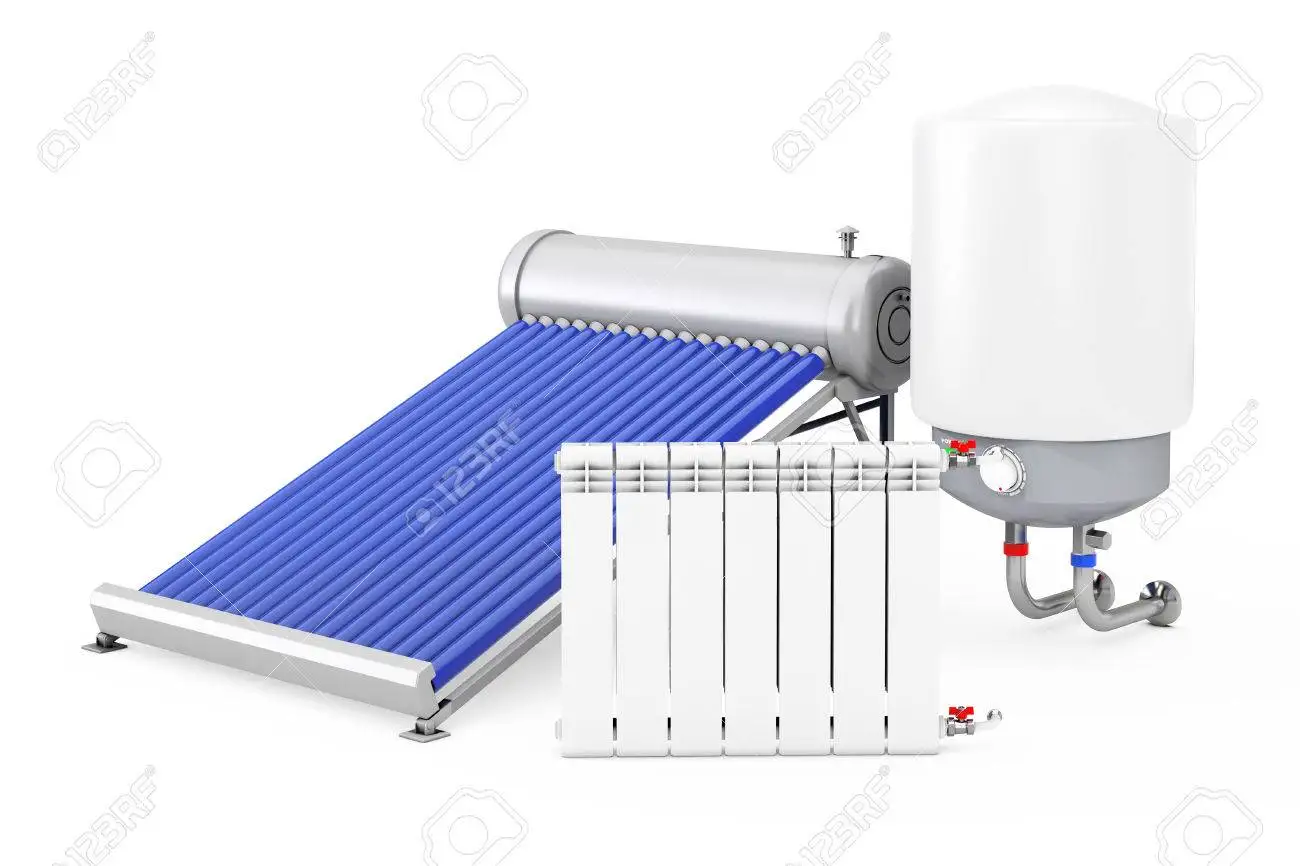 Chinese Factory separated split solar water heater with heat pump solar collector