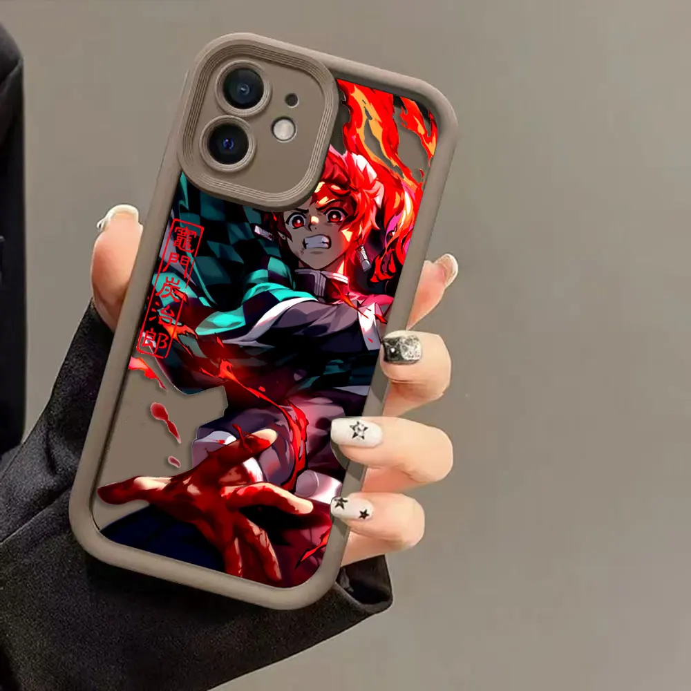 Etui na telefon D-Demon S-Slayer Tanjiro Nezuko dla Googel PIXEL 7 7A 8 8A 9 PRO XL Oneplus 8T 10R 11 12 NORD ACE CE 2 3 4 LITE