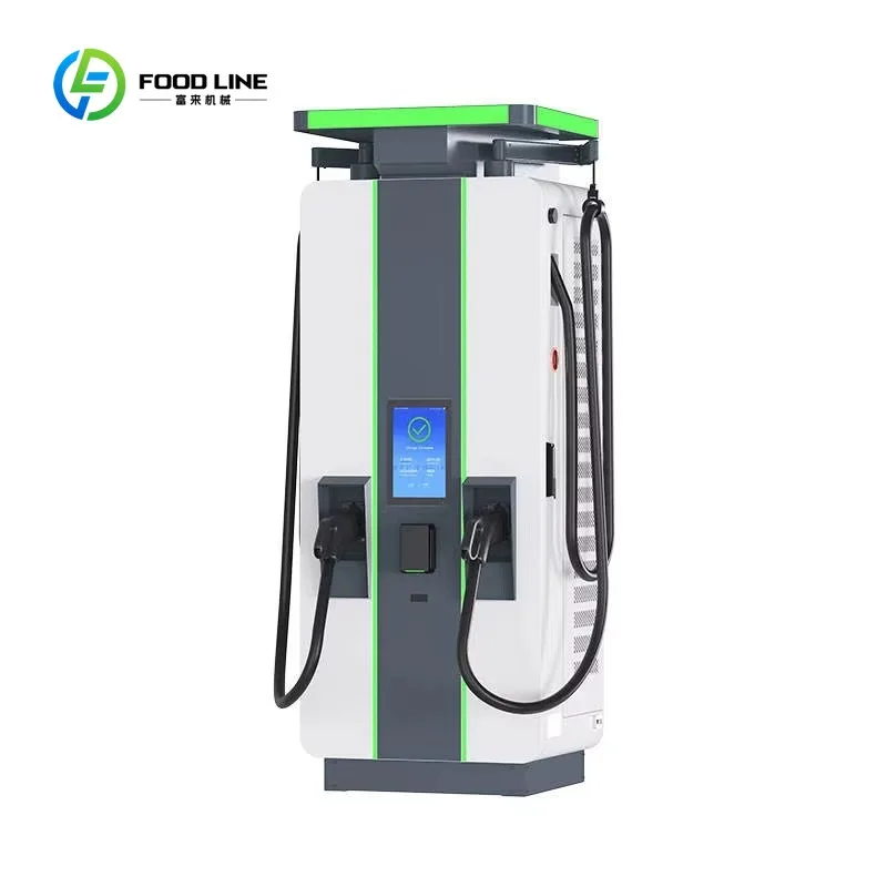Customized 30KW-480KW DC Fast EV Charging Station with Interface Floor Stand and Double Gun