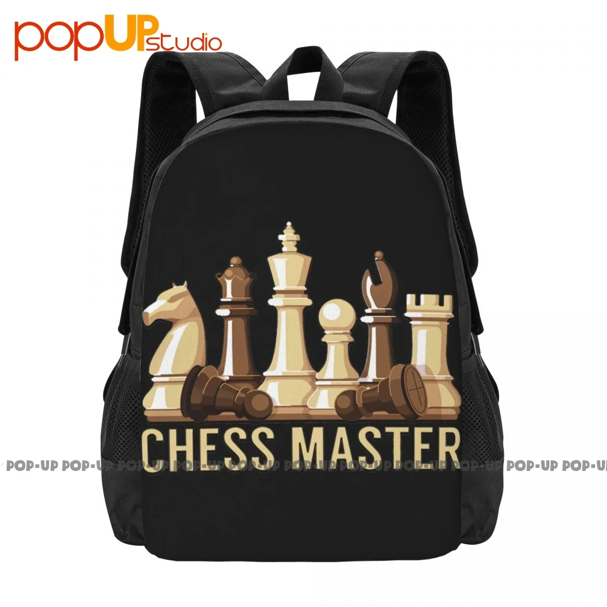 Chess Master Funny Board Game Backpack Large Capacity Gym Beach Bag Sports Bag Large Capacity