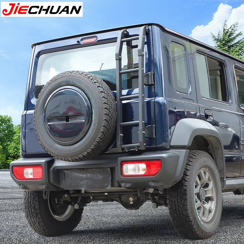 Escalera de puerta trasera, soporte resistente antideslizante para Suzuki jimny 2019 Up, accesorios exteriores de Metal para coche